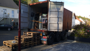 Container für Paraguay
